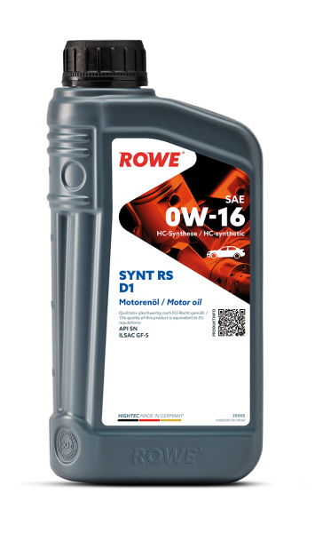 HIGHTEC SYNT RS D1 SAE 0W-16 Hybrid Rowe_Artikelbild_diehalle3.0_dershop3.0_1Liter HIGHTEC SYNT RS D1 SAE 0W-16 Hybrid Rowe_Artikelbild_diehalle3.0_dershop3.0_1Liter